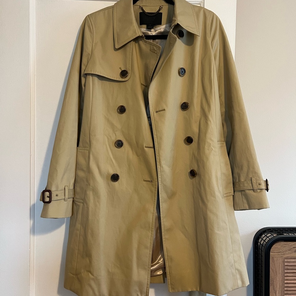 J Crew trench coat